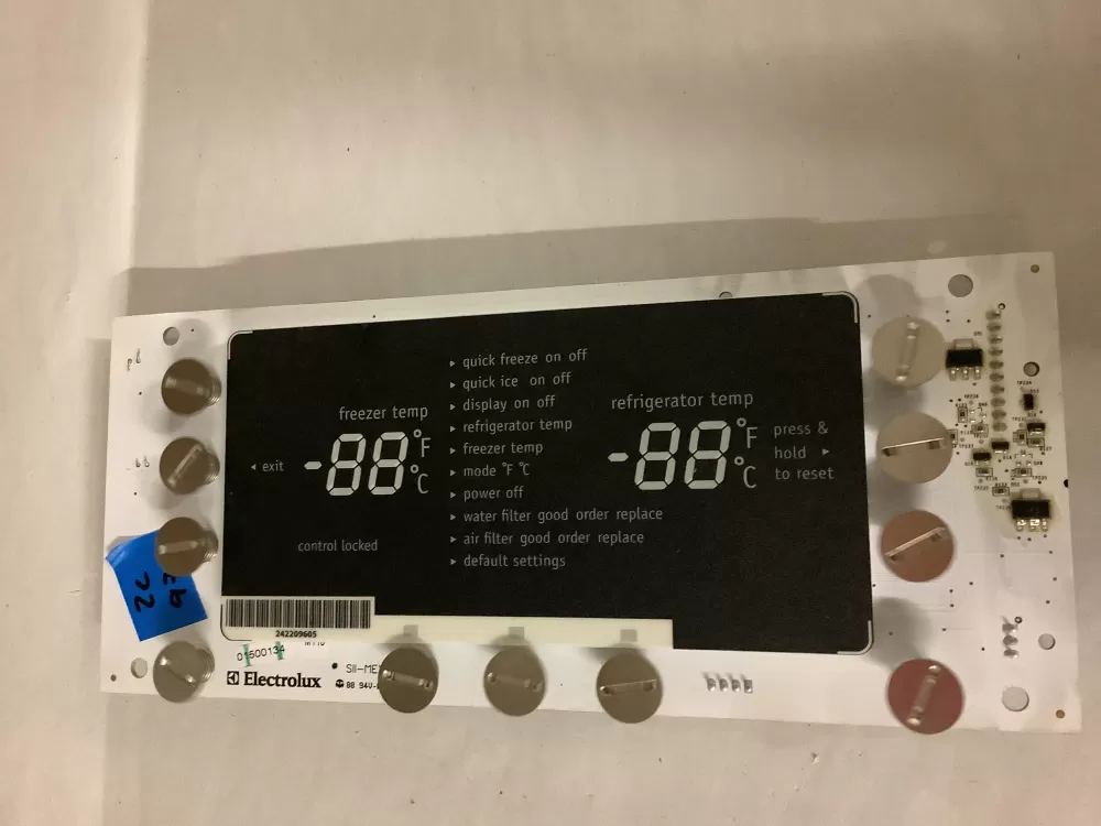 Electrolux 242209711 Refrigerator Control Board AZ208356 | ZC974