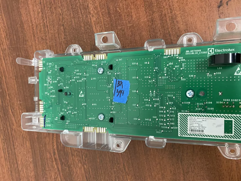 Kenmore Frigidaire A07459303 A07459304 Dryer Control Board AZ39209 | BK394