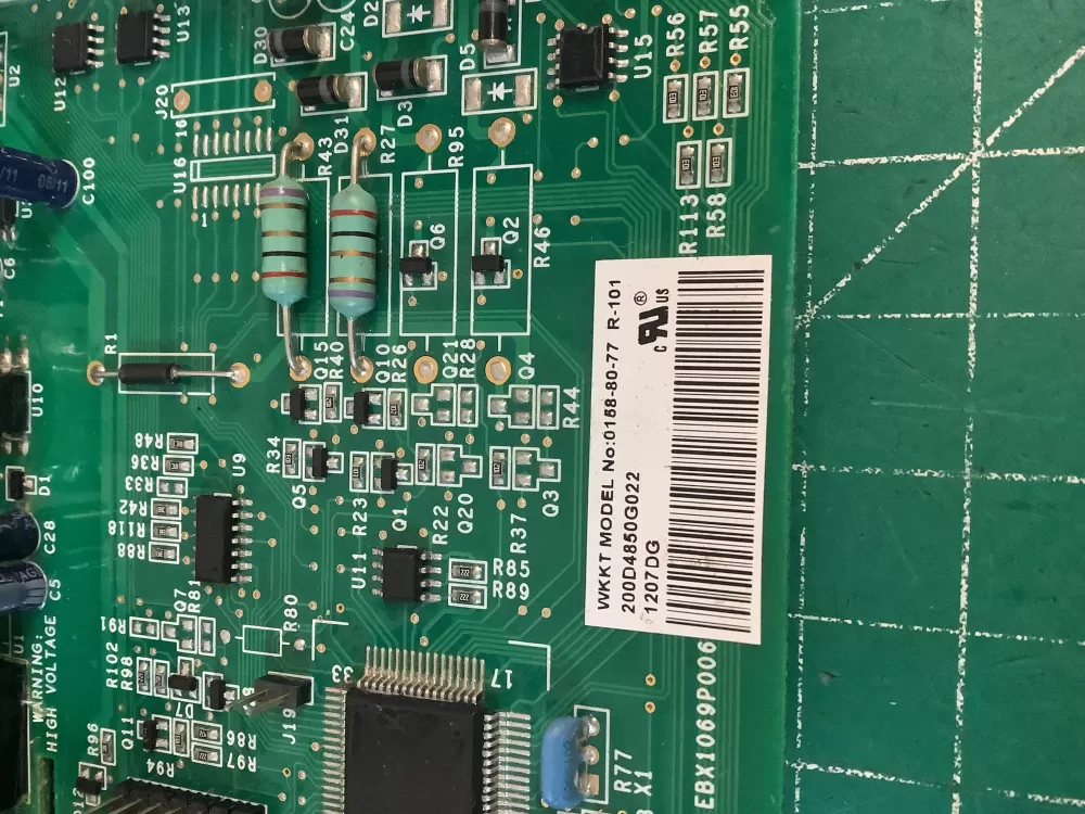 GE 200D6221G028 EBX1110P002 Refrigerator Control Board AZ223356 | NR1822