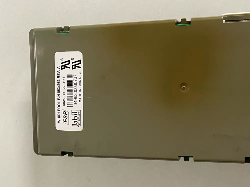 Whirlpool WP8564543 Dishwasher Control Board AZ143898 | KM2404