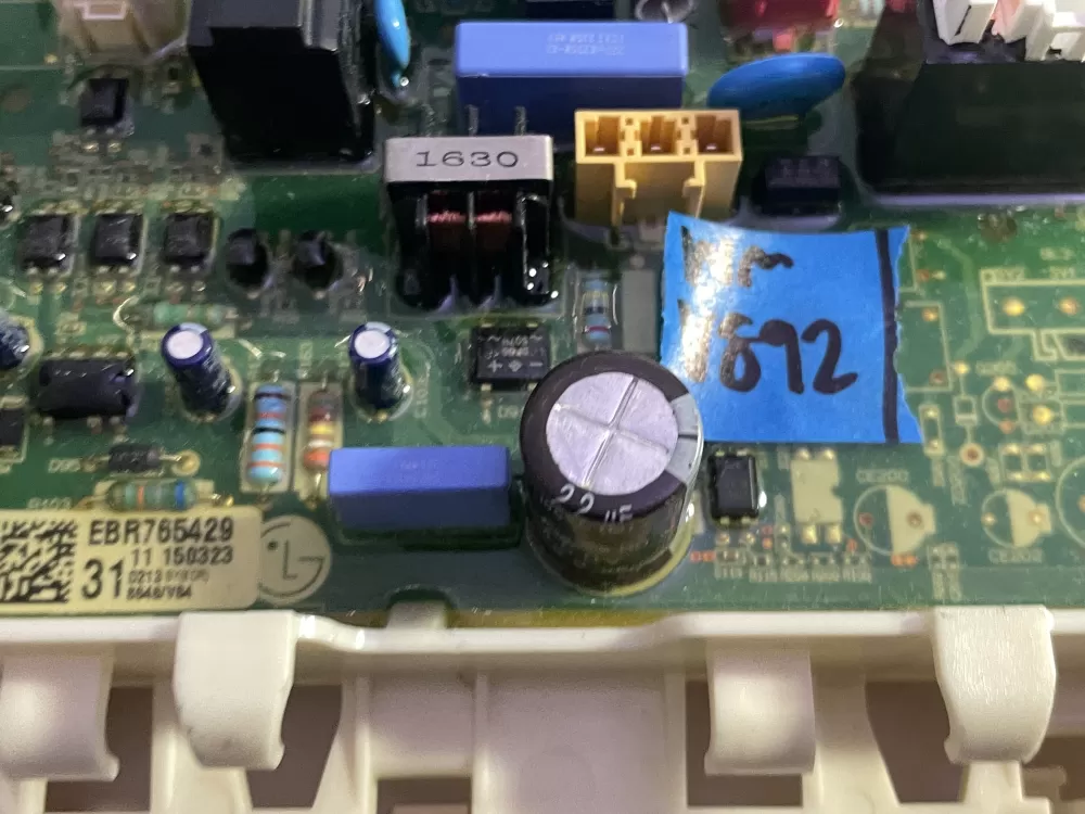LG EBR76542931 Dryer Control Board AZ197186 | Wmv892