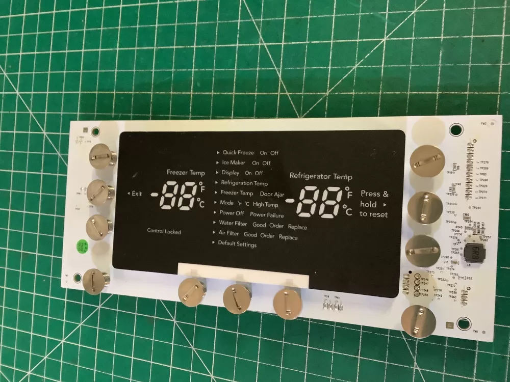 Frigidaire  Electrolux A05860726/A  Refrigerator Control Board Display