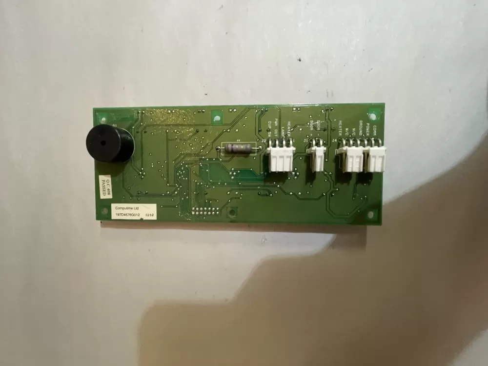 GE 197D4576G012 Refrigerator Control Board AZ194280 | KM2297