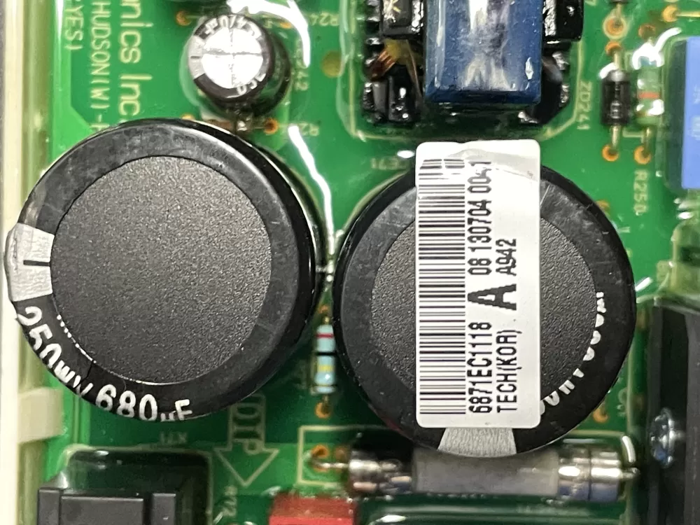 LG 6871EC1118A 6870EC9138A Washer Control Board AZ14138 | V27