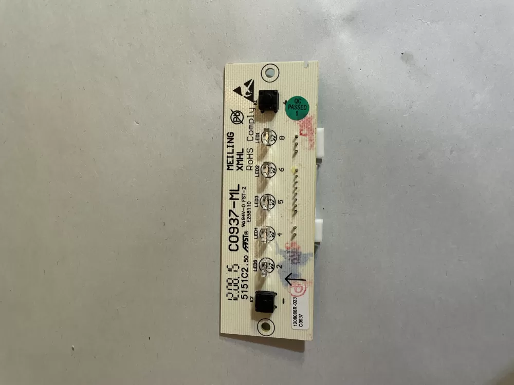 MCR1010WEF AZParts Refrigerator Board - Display / Interface