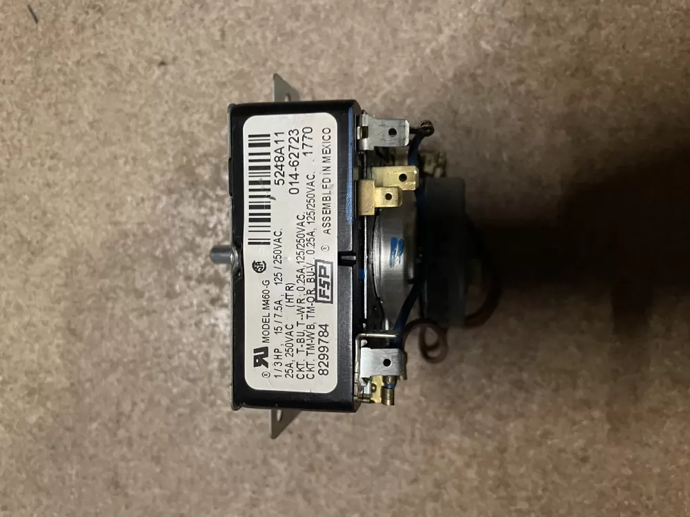 Whirlpool  Kenmore WP8299784  AP6012590  8299784  909733  014-62723  PS11745800 Dryer Timer