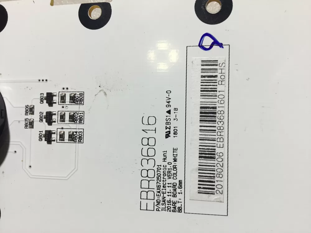 LG Acq87270817 Refrigerator Control Board Dispenser Assembly AZ38420 | NR4