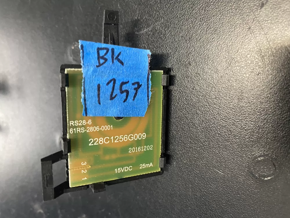GE 228C1256G009 Dryer Selector Switch Washer Control Board AZ16774 | BK1257