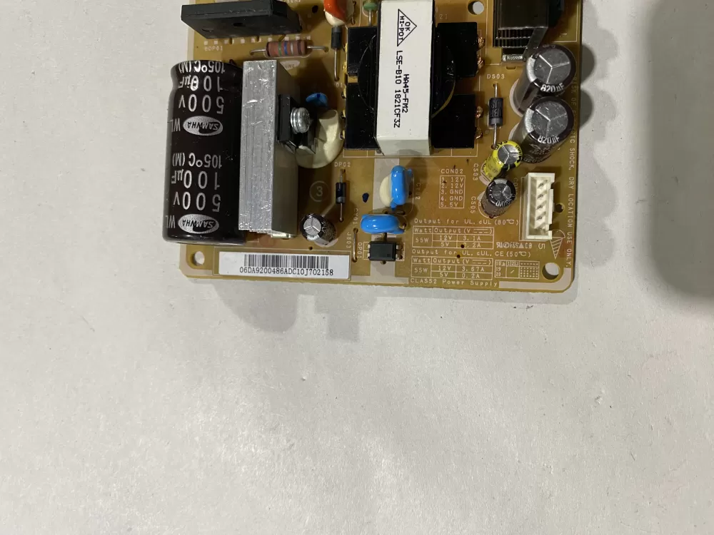 Samsung DA92 00486A Refrigerator Control Board AZ148442 | BK2025