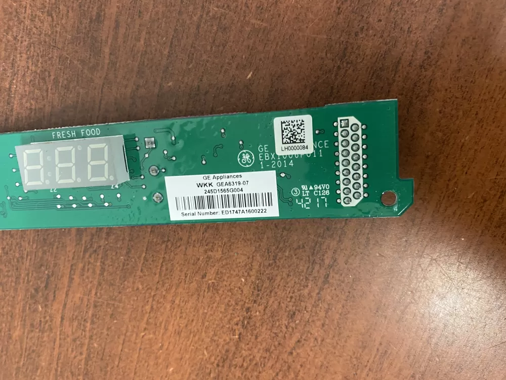 GE 245D1565G004 Refrigerator Control Board AZ53995 | BK1886