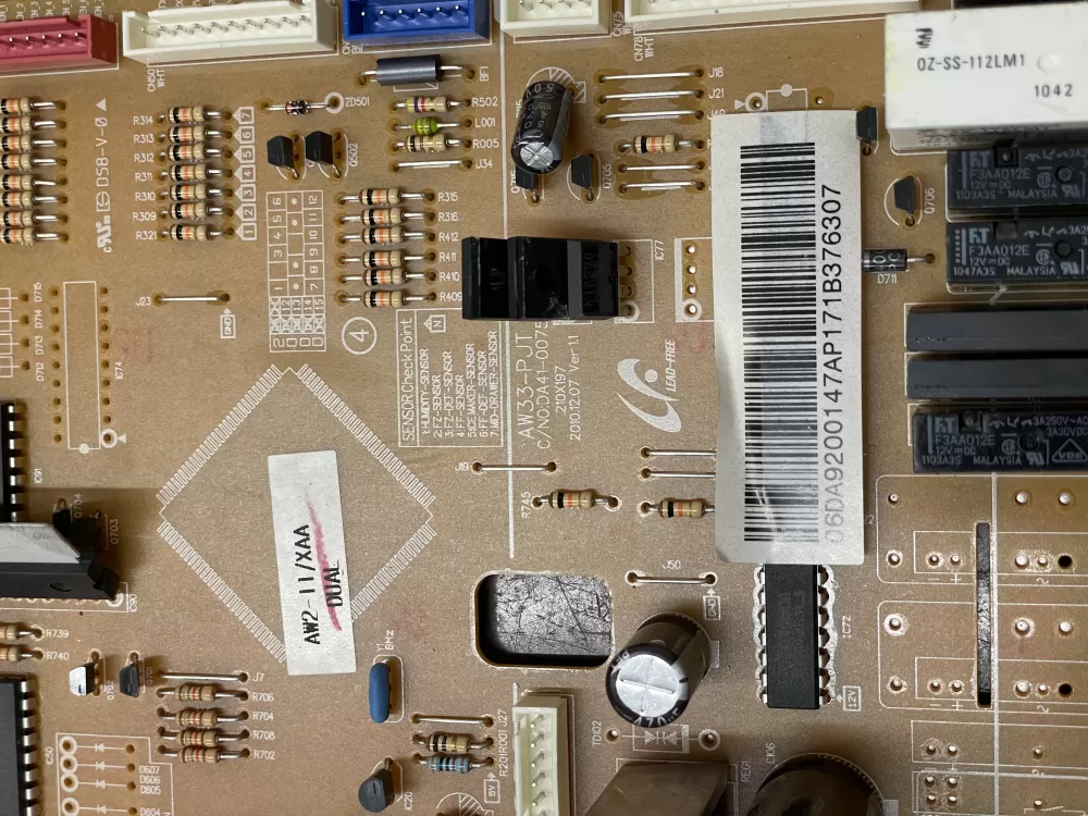 Samsung DA92 00147A DA41 00750A Refrigerator Control Board AZ34967 | KM120