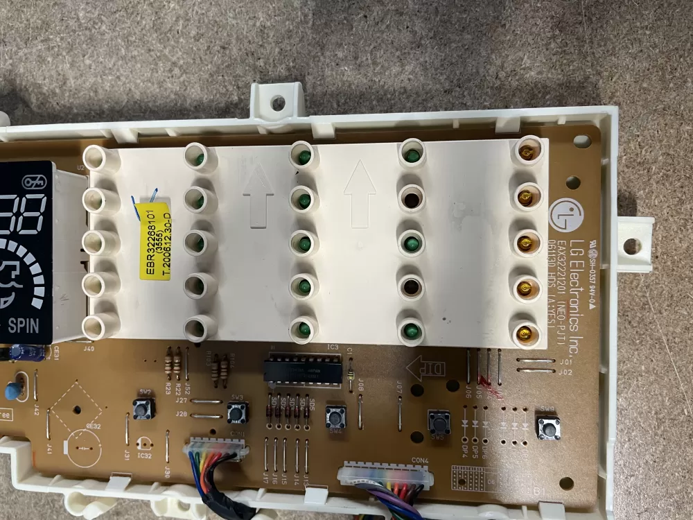 LG EAX32221201 EBR32268101 Washer Control Board AZ24545 | KMV227
