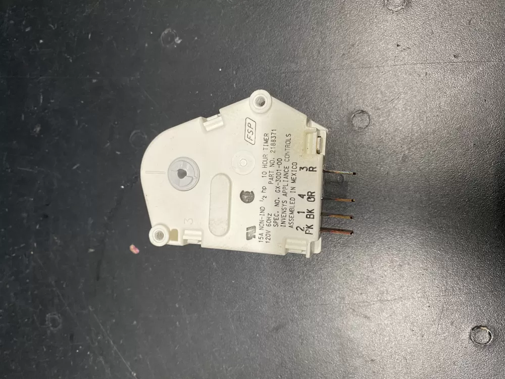 Whirlpool KitchenAid W10822278 Refrigerator Defrost Timer AZ16129 | BK789