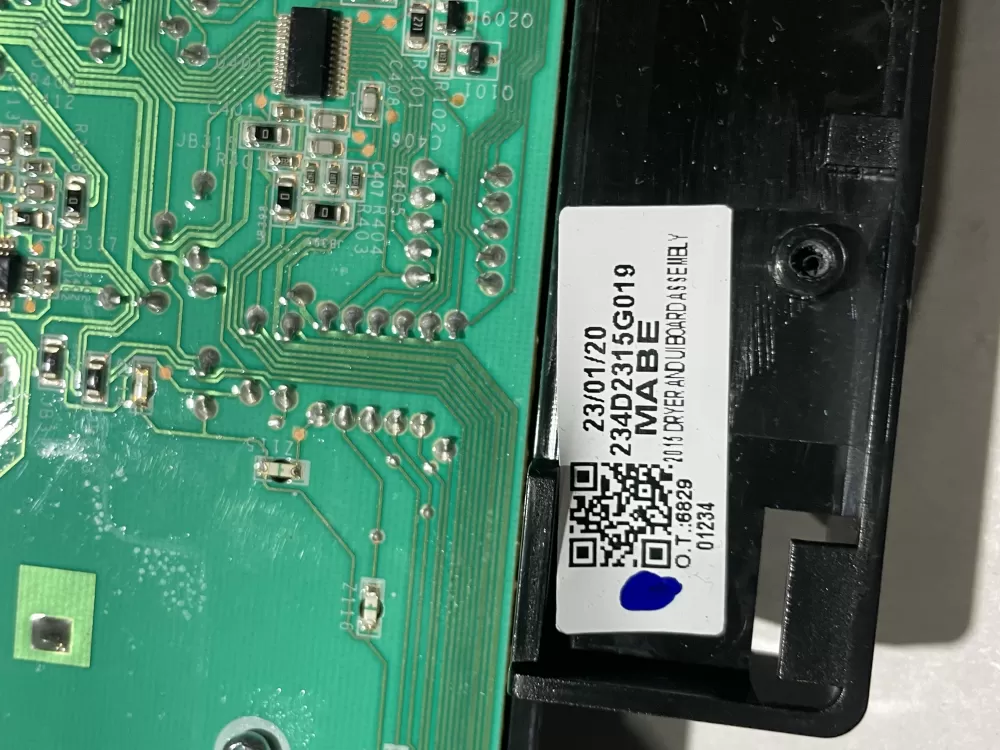 GE 234D2315G019 Main Dryer Control Board AZ120438 | Wmv701