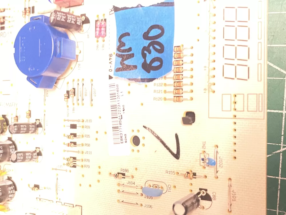 LG EBR37718501 Microwave Control Board AZ211842 | Wm830