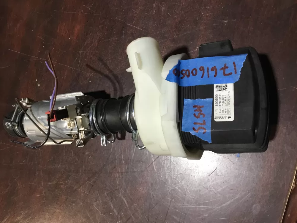 Viking 1761600500 Dishwasher Motor Pump Heater Assembly