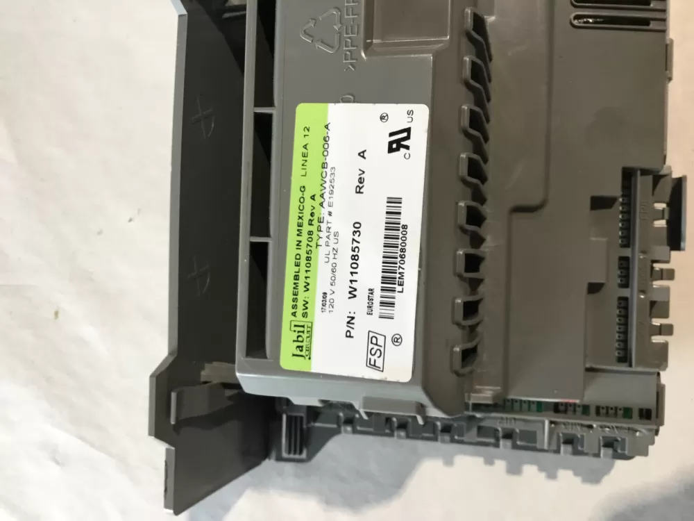 Whirlpool Washer Control Board W11085730 AZ149842 | BGV770