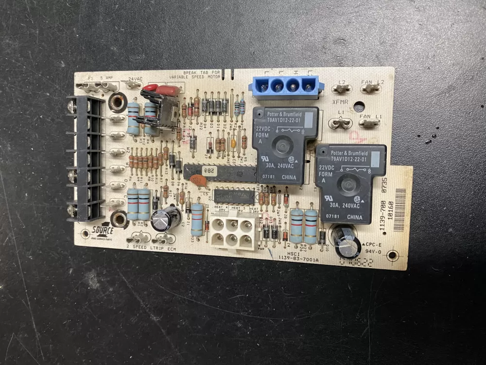 York Coleman 1139-700 1139-83-7002 Furnace Control Board AZ18065 | BK982