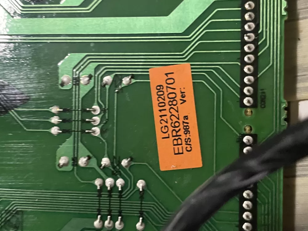 Kenmore LG Whirlpool EBR62280701 Washer Control Board AZ26020 | WMV224