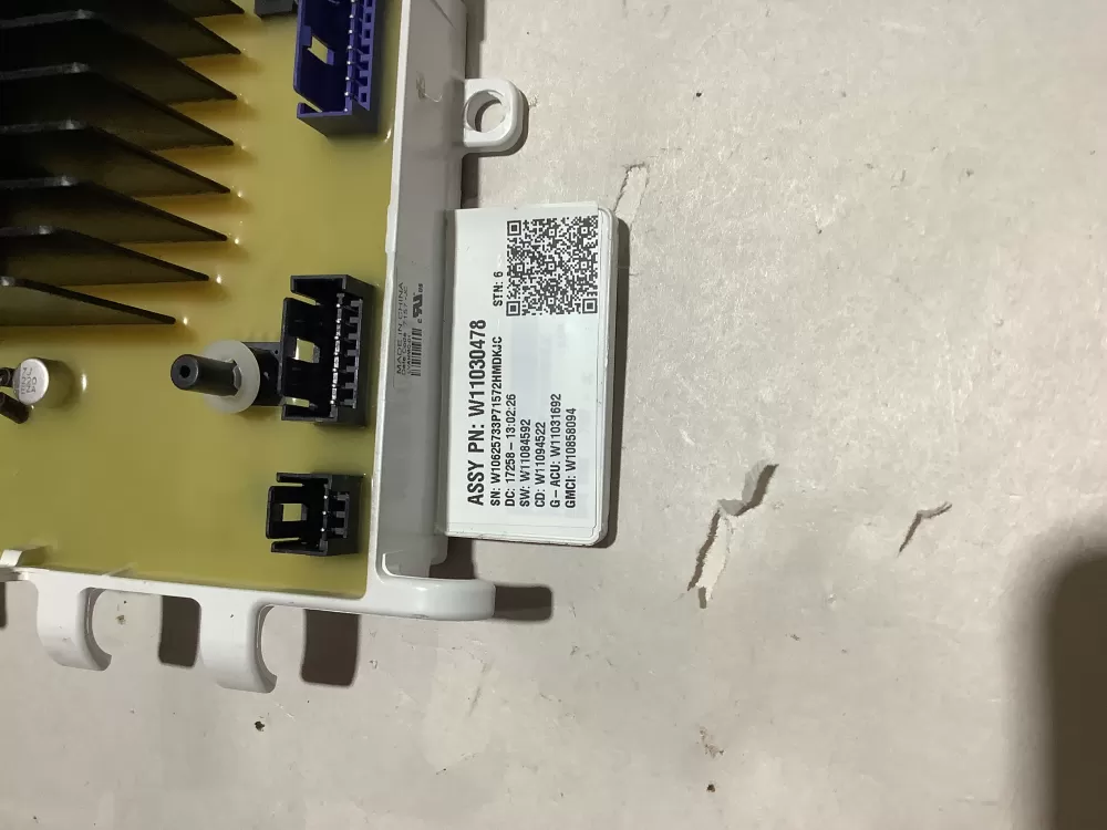Whirlpool Maytag W11030478 W11105155 Washer Control Board AZ138599 | BG26