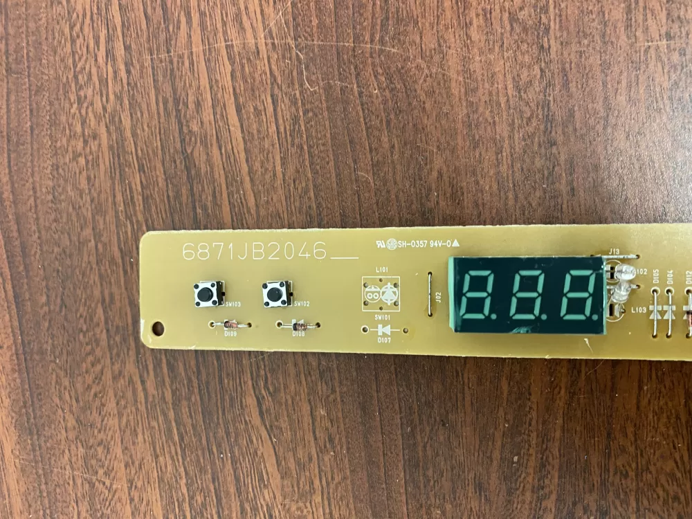 LG Kenmore 6871JB2046B 6871JB2046 B Refrigerator Control Board AZ37204 | BK74