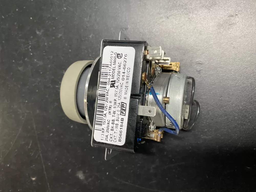 Whirlpool 8566184A 8566184 WP8566184 AP6013380 8566184R PS11746606 Dryer Timer