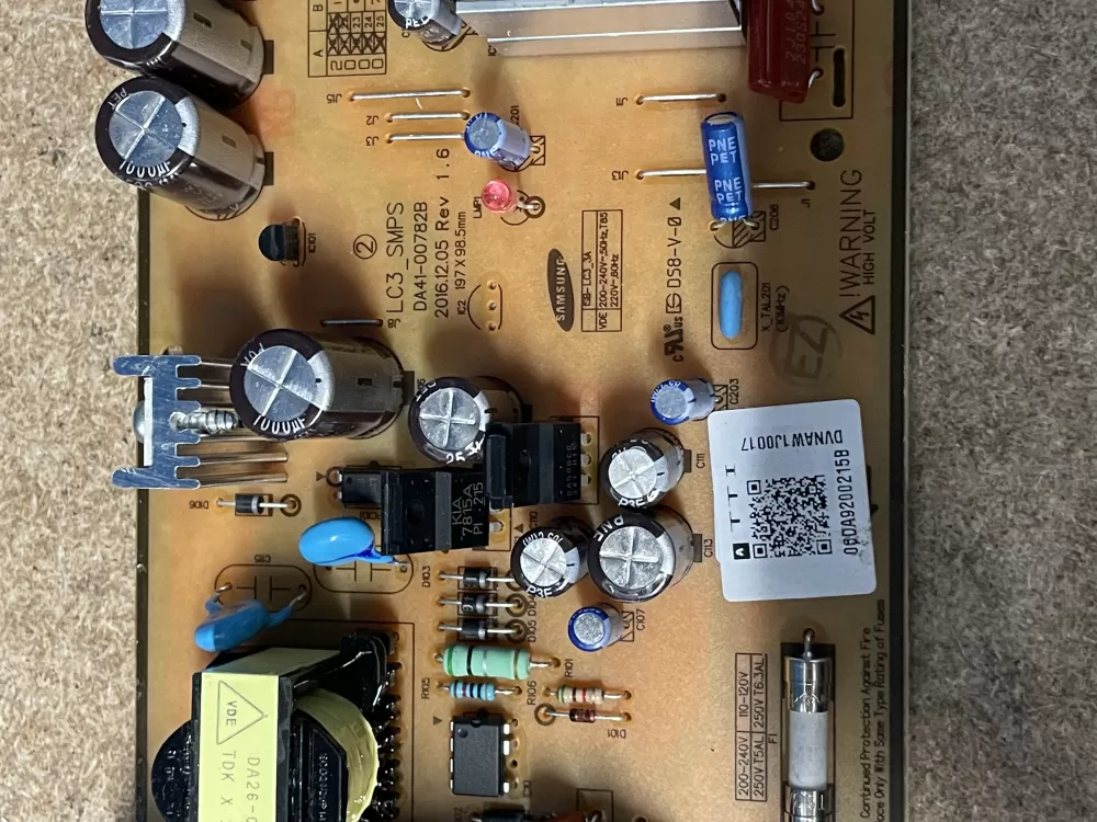 Samsung DA92-00268A Refrigerator Inverter Control Board AZ16928 | KM1495