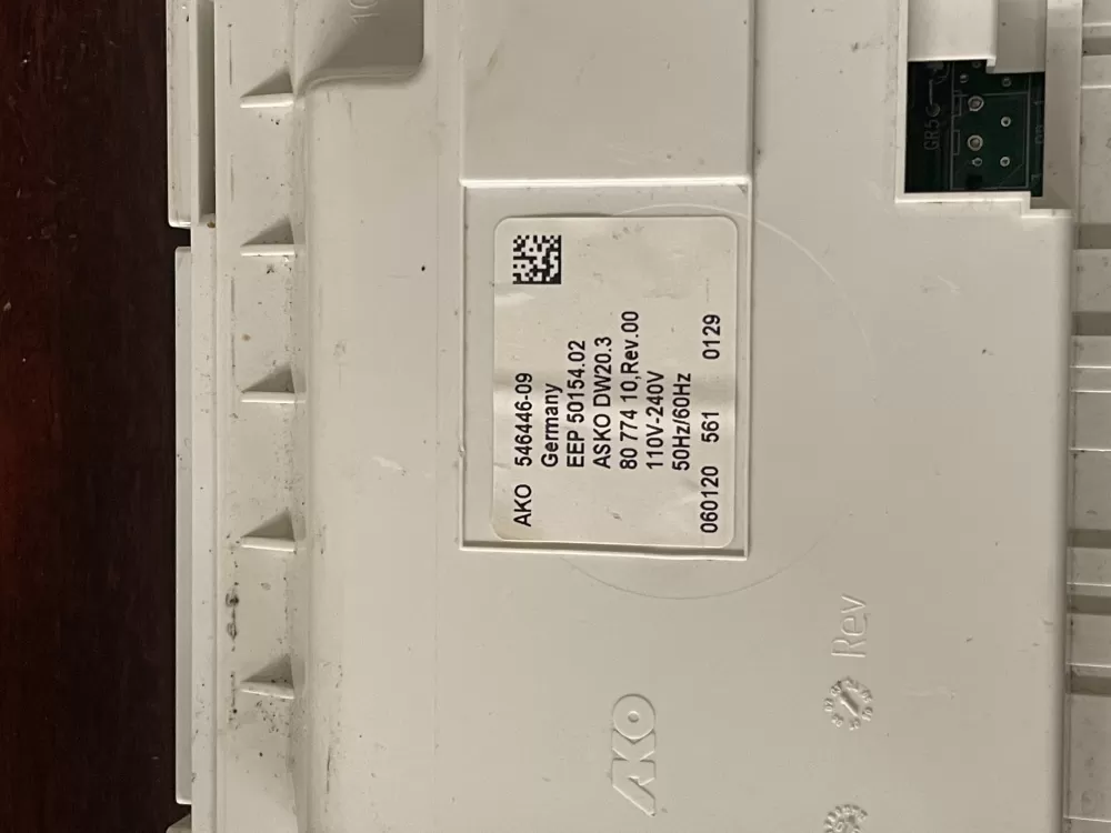 OEM Asko Viking Dishwasher DW20.3 main control board 445820  AZ27787 | KM137