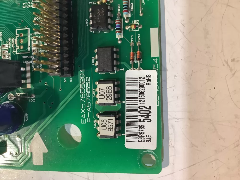 GE WB27X35345 Microwave Control Board AZ139845 | BG82