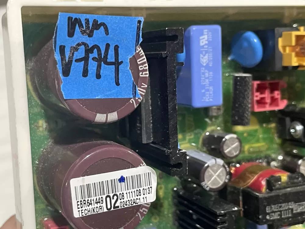 LG EBR64144902 Washer Control Board AZ150310 | Wmv774