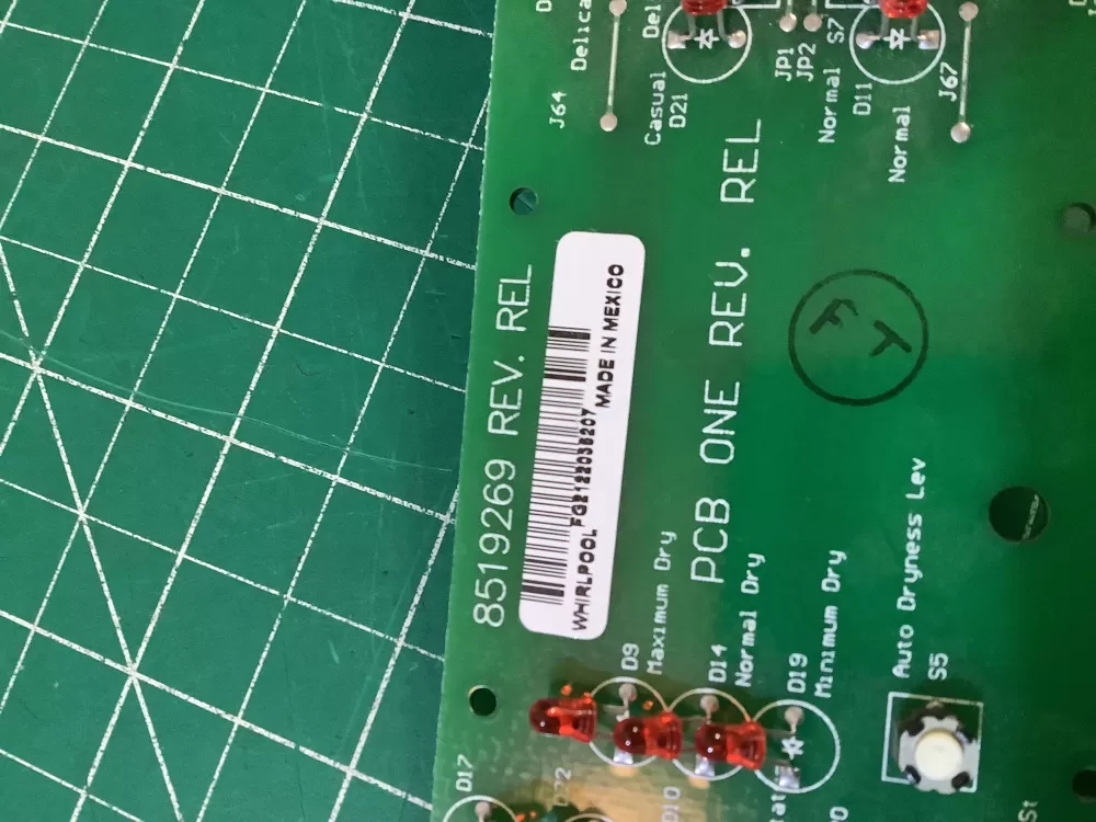 Whirlpool Kenmore WP8529879 8519269 Dryer Control Board AZ193879 | NR598