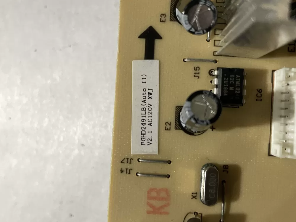 Frigidaire dishwasher electronic control board FGHD2491LB AZ197997 | WM2756
