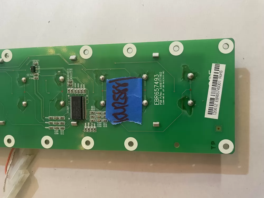 LG EBR65749301 Refrigerator Dispenser Control Board AZ171427 | KM2588