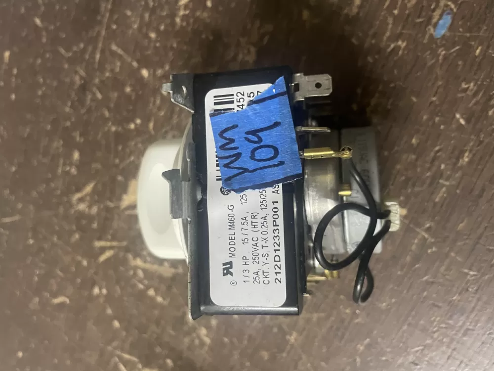 GE 212D1233P001 WE4M353 Dryer Timer AZ81918 | Wm109