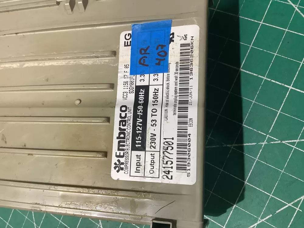 Frigidaire EAP977089 Compressor Inverter Board AZ194984 | AR407