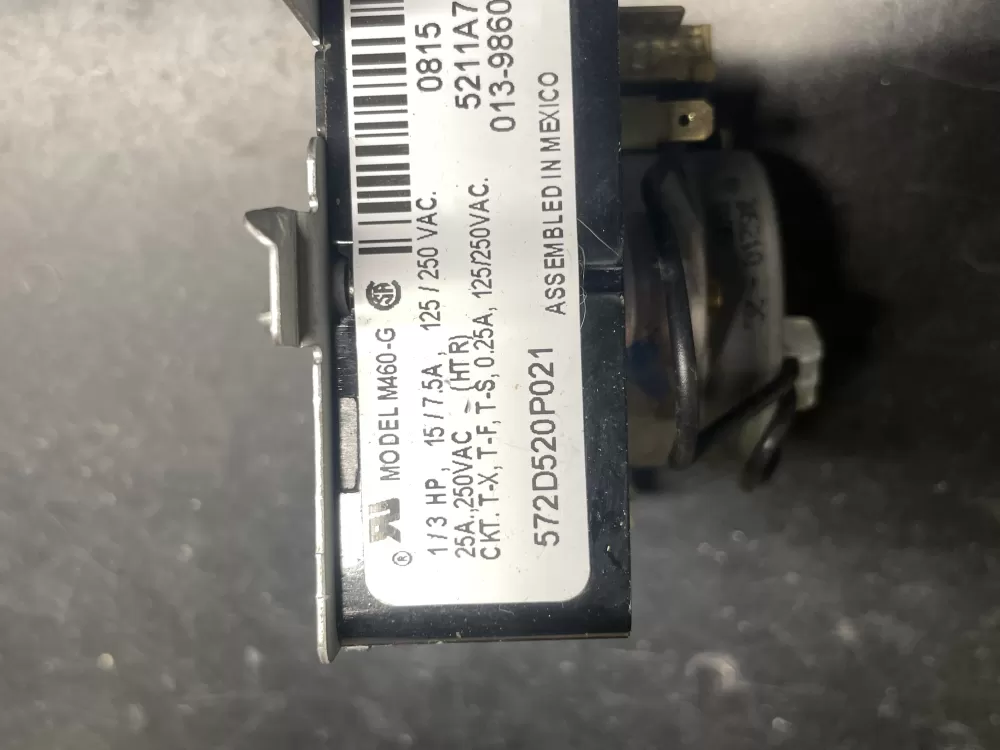 GE 572D520P021 WE4M271 Dryer Timer AZ36155 | Wm373