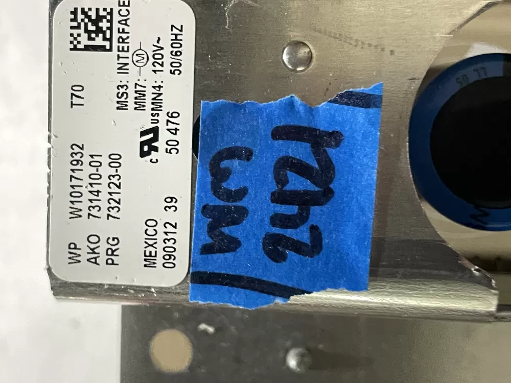 Whirlpool Maytag Kenmore W10171932 Washer Control Board AZ201696 | Wm2421