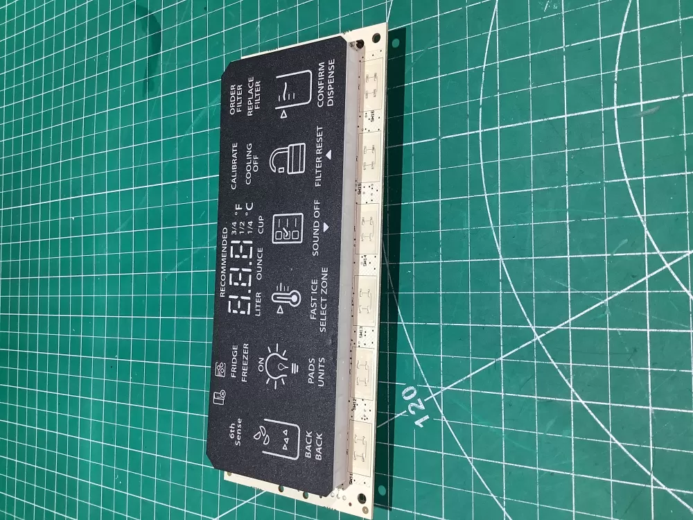 W10417076 Whirlpool Refrigerator Board - Display / Interface
