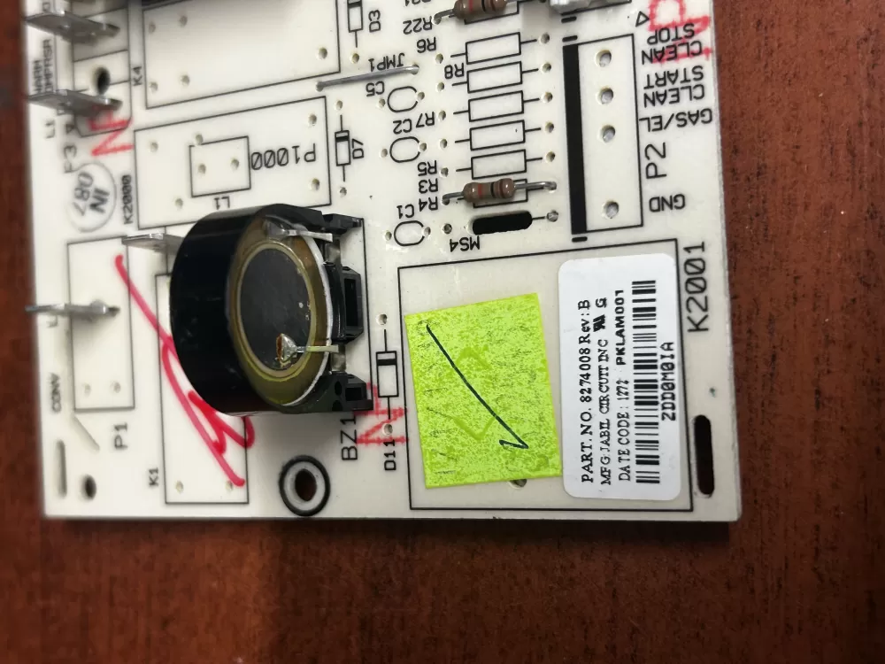 Whirlpool 8274008 Range Control Board AZ184975 | GL2629