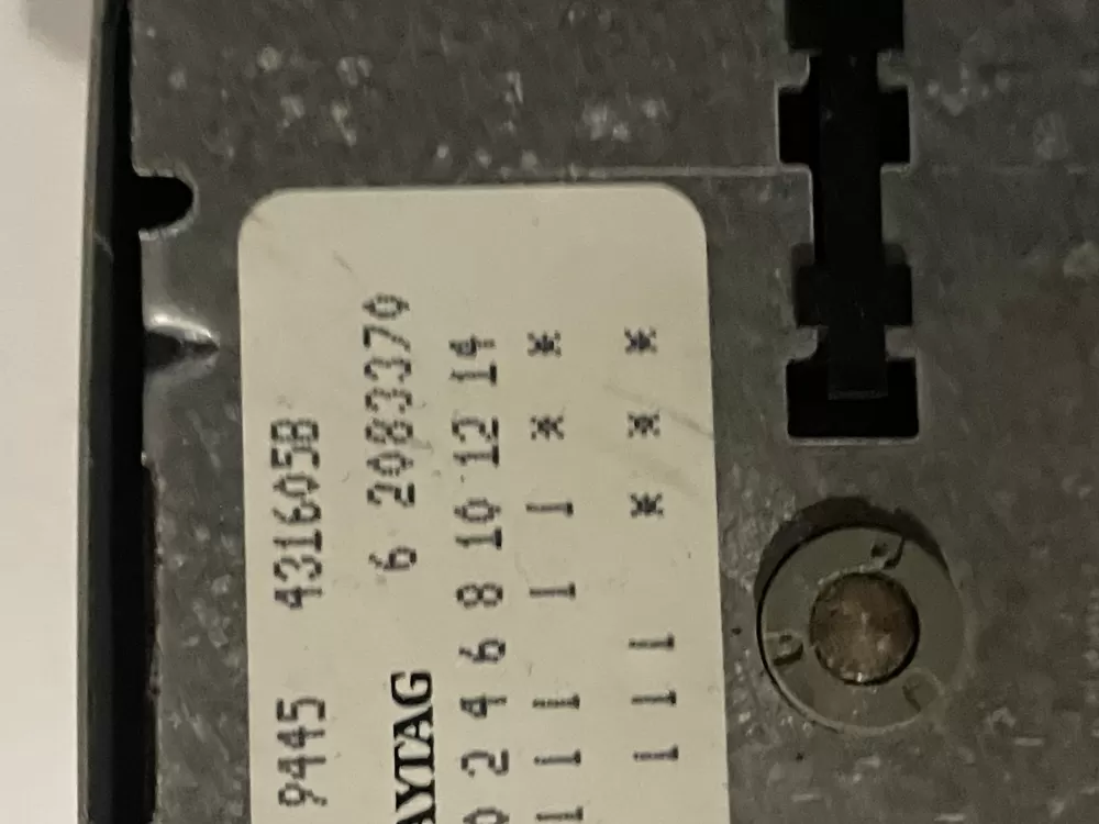 Maytag 6 2083370 Washer Timer With Control Knob AZ31618 | Wm321