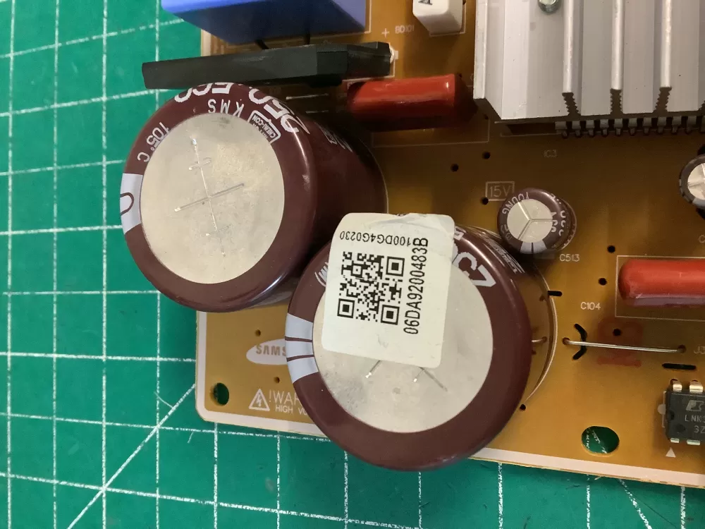 Samsung DA92-00483B Refrigerator Control Board Inverter AZ227897 | NR195