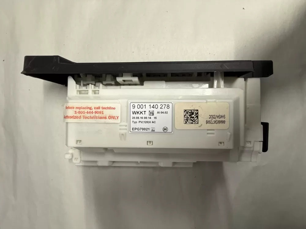 Bosch 9 001 140 278 Dishwasher Control Board AZ211444 | KMV41