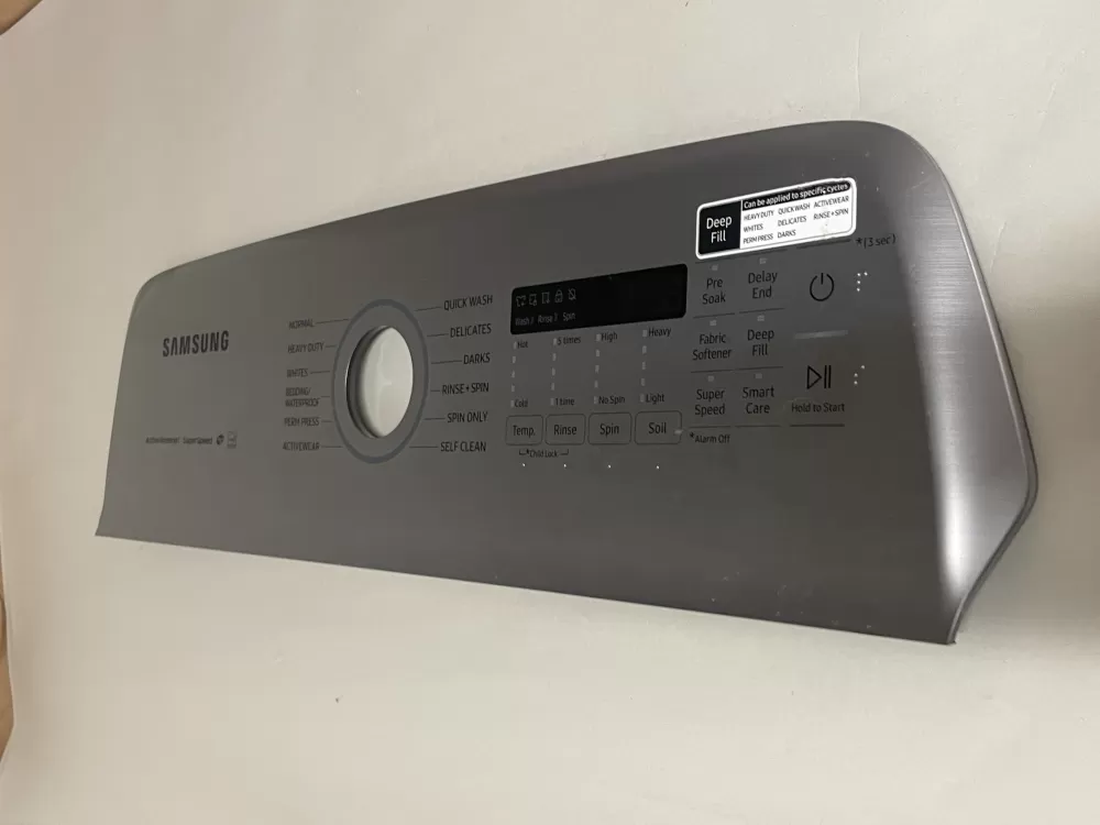 Samsung 21544F 22947B PS16735708 Washer Control Board Panel AZ55321 | Wmv506