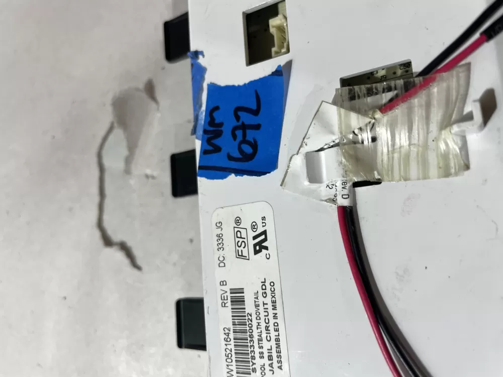 Whirlpool AP6022594 Refrigerator Dispenser Control Board AZ205414 | Wm672