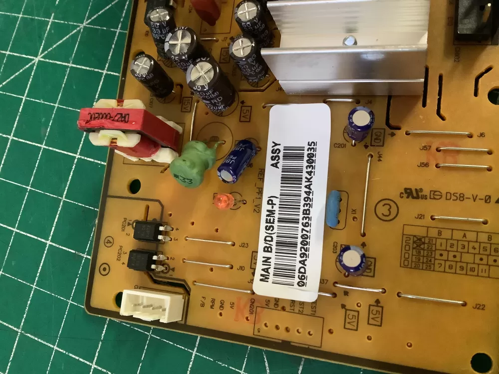 Samsung DA92-00763B Refrigerator Control Board Inverter AZ184807 | NR2671