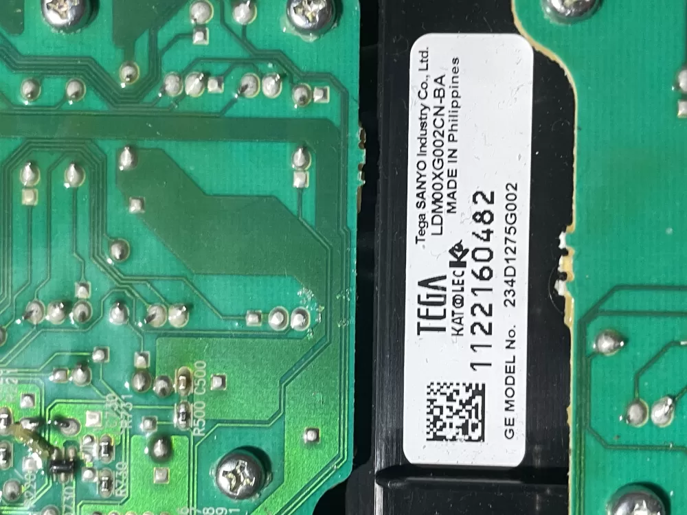 GE 234D1275G002 WE04M10012 Dryer Control Board AZ73519 | Wmv123