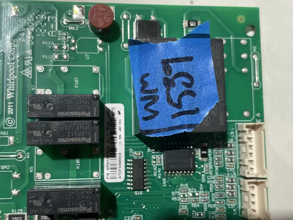 Whirlpool W10675033 W10801162 Refrigerator Control Board AZ188727 | Wm1539