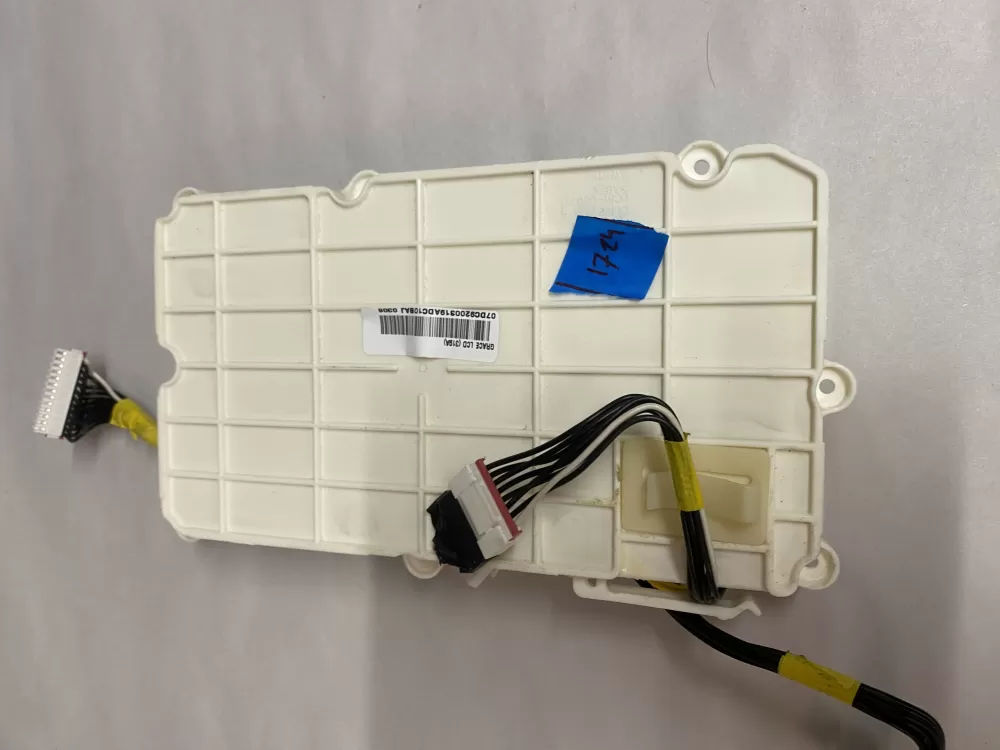 Samsung DC92-00319A Washer Control Board Vrt Steam Panel AZ210572 | BK1724