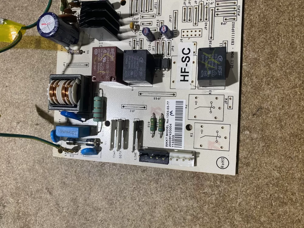 GE 200D49742G004 WR55X10996 Refrigerator Control Board  AZ68772 | BK2020