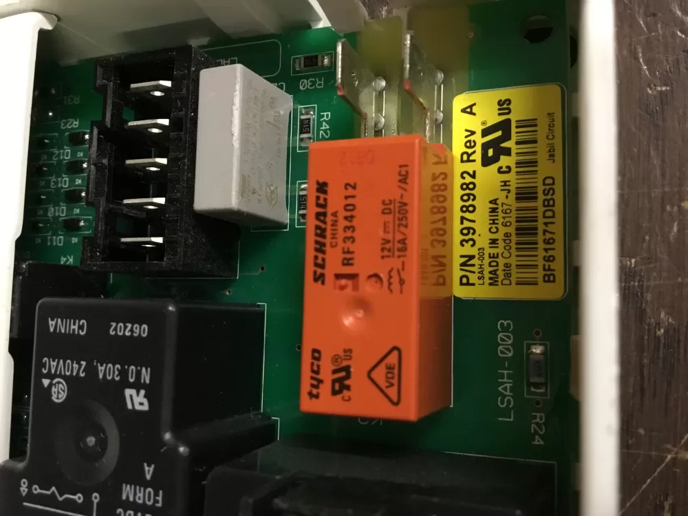 Whirlpool Maytag WPW10111616 W10118243 Dryer Control Board AZ14562 | NR560